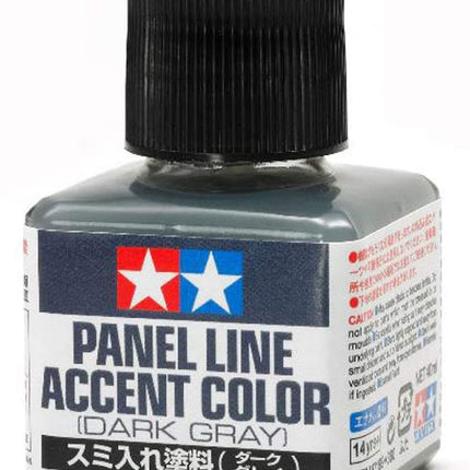 TAM87199, Dark Gray Panel Line Accent Color (40ml Bottle)