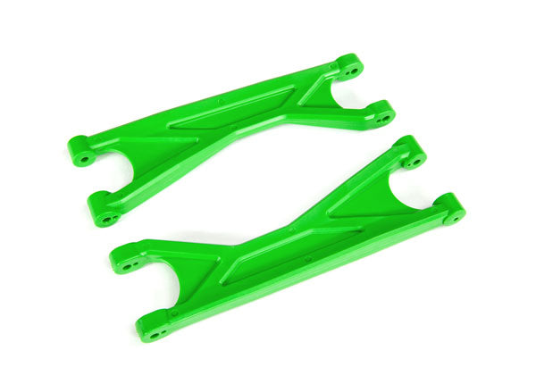 TRA7829G, Suspension arms, green, upper (left or right, front or rear), heavy duty (2)
