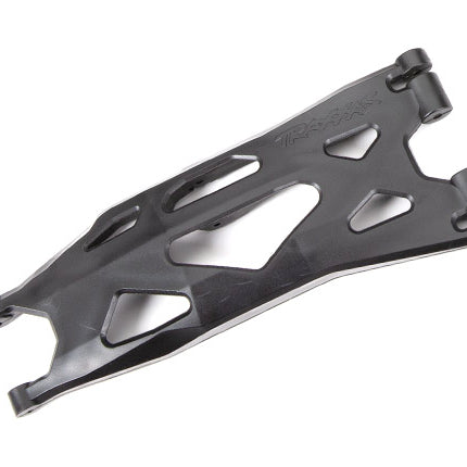 TRA7893, Traxxas X-Maxx WideMaxx Lower Right Front/Rear Suspension Arm (Black) (Use with TRA7895 WideMaxx Suspension Kit)