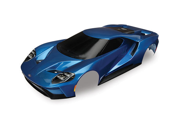 TRA8311A, Body, Ford GT®, blue (painted, decals applied)