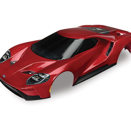 TRA8311R, BODY 4-TEC 2.0 FORD GT RED