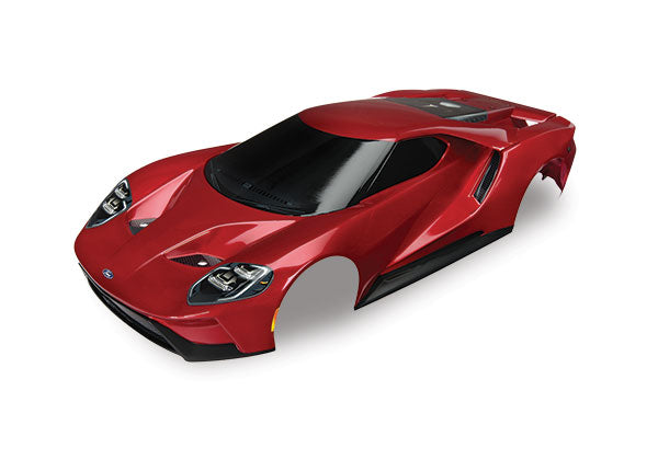 TRA8311R, BODY 4-TEC 2.0 FORD GT RED