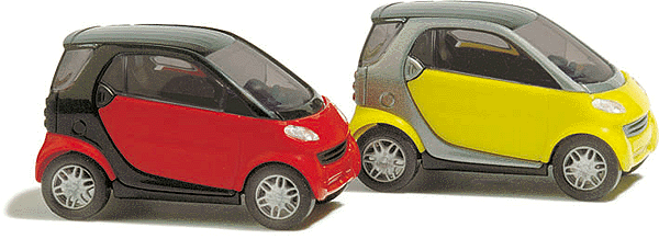 2-Door Subcompact City Coupe 1 Each Red & Yellow