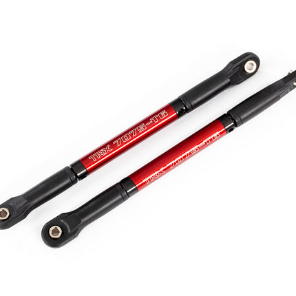 TRA8619R, PUSH RODS, ALUMINUM (RED-ANODIZED) (2)