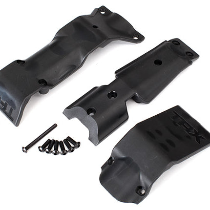 TRA8637, SKID PLATE FRONT/REAR