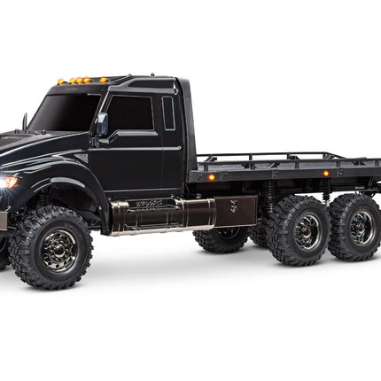88086-84-BLK, Traxxas TRX-6 1/10 6x6 Ultimate RC Hauler Flatbed Tow Truck w/TQi 2.4GHz Radio & Pro Scale Winch