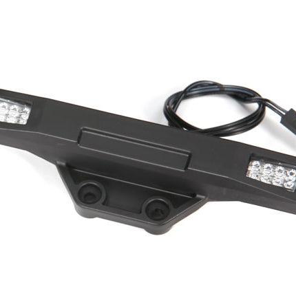 TRA9097, BUMPER, REAR W/ LED LIGHTS FOR 9036