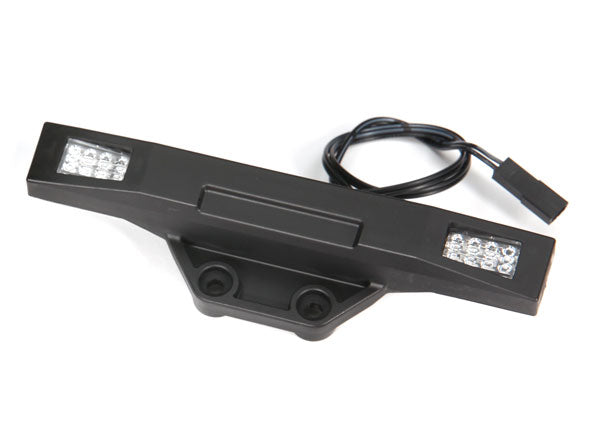 TRA9097, BUMPER, REAR W/ LED LIGHTS FOR 9036