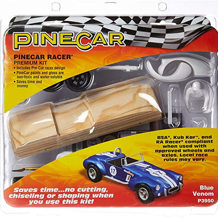 PIN3950, Premium Car Kit, Blue Venom Racer