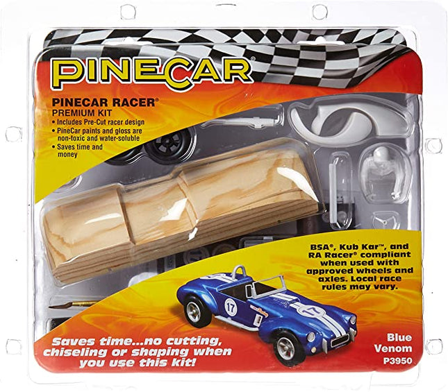 PIN3950, Premium Car Kit, Blue Venom Racer