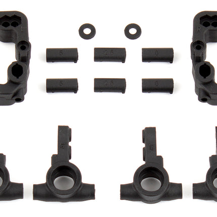 91776, RC10B6.1 Caster and Steering Blocks