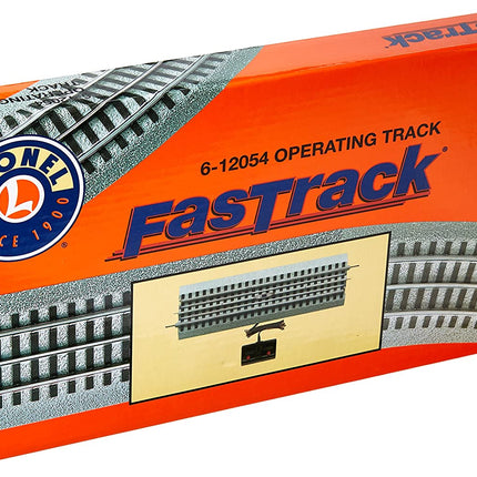 LNL612054, O FasTrack Operating Track w/10" Straight, Lionel FASTRACK Electric O Gauge, Operating Track Section - Caloosa Trains And Hobbies