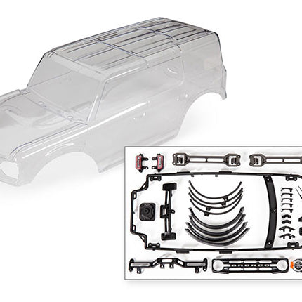 TRA9211, BODY FORD BRONCO (2021) CLEAR