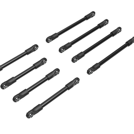 TRA9749, Suspension link set, steel (includes 4x53mm front lower links (2), 4x46mm front upper links (2), 4x68mm rear lower or upper links (4))