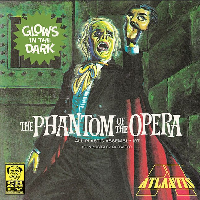AANA451, Atlantis Models Lon Chaney Phantom of The Opera, Glow Edition
