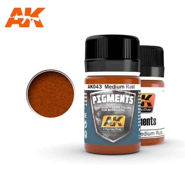 AK043, MEDIUM RUST (35 ml) - Pigment Colors