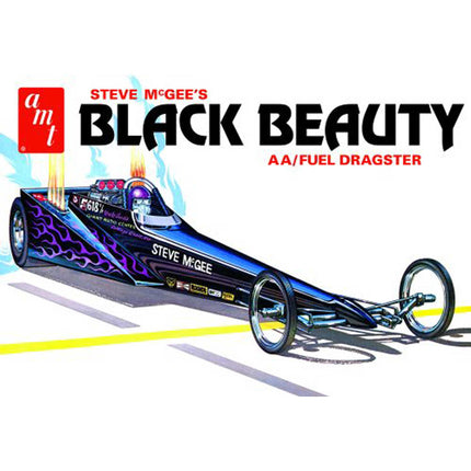 AMT1214, 1/25 Steve McGee Black Beauty Wedge Dragster