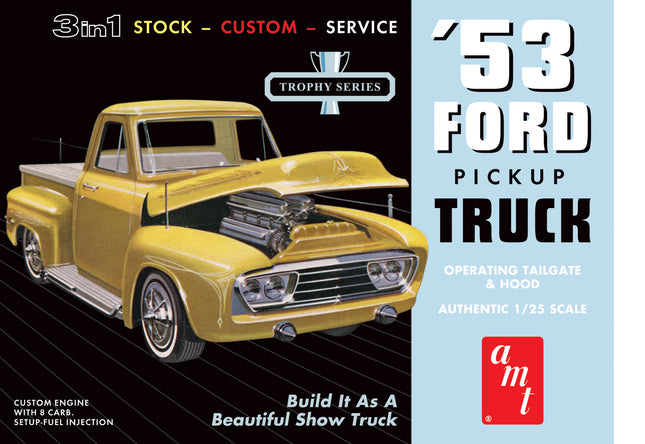 1/25 1953 Ford Pickup Truck - Caloosa Trains And Hobbies