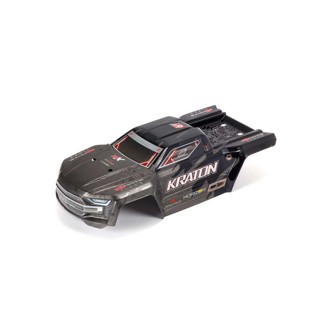 ARA406159, KRATON 1/8 EXB Painted Decaled Trimmed Body Black