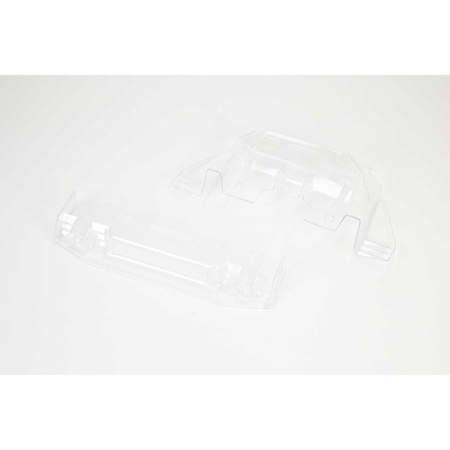 ARA410012, FELONY 6S Trimmed Splitter And Diffuser (Clear)