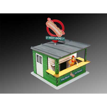 Hot Dog Stand w Light & Rotate Banner Laser-Cut Kit