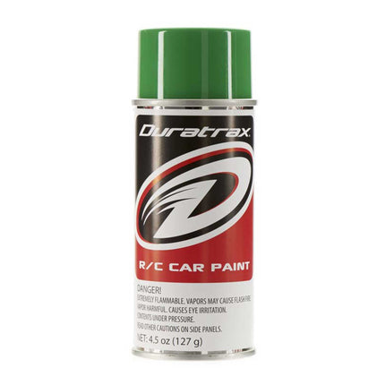 DTXR4258, DuraTrax Polycarbonate Spray (Rally Green) (4.5oz)