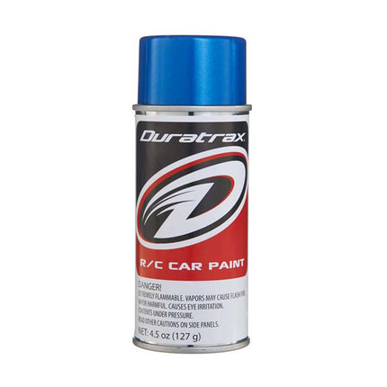 DTXR4265, DuraTrax Polycarb Spray (Metallic Blue) (4.5oz)