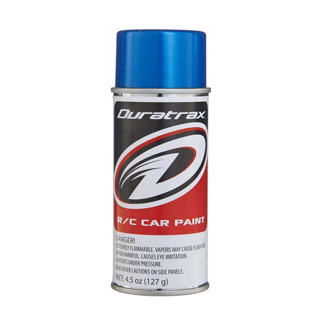 DTXR4265, DuraTrax Polycarb Spray (Metallic Blue) (4.5oz)