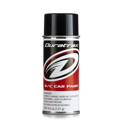 DTXR4280, DuraTrax Polycarb Spray (Metallic Black) (4.5oz)
