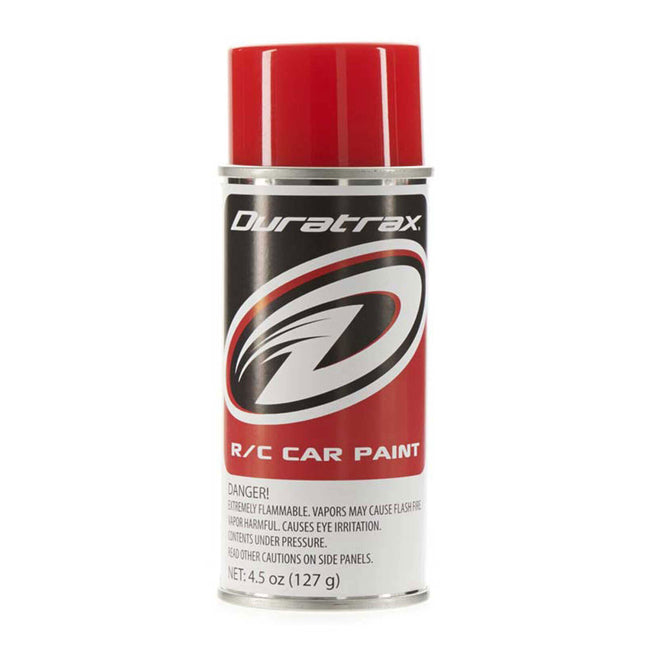 DTXR4287, DuraTrax Polycarb Spray, Bright Red, 4.5 oz
