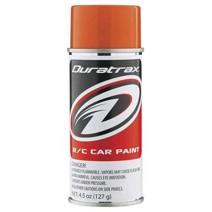 DTXR4296, DuraTrax Polycarb Spray (Candy Orange) (4.5oz)