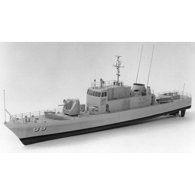 DUM1218, 51" USS Crocket Boat Kit