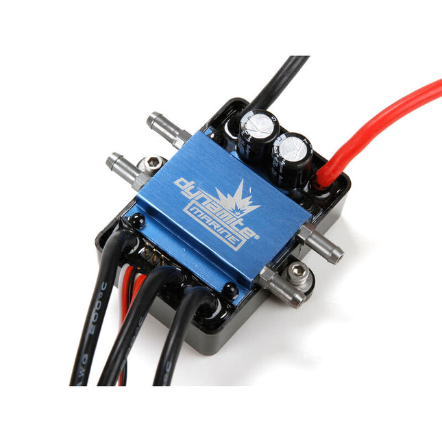 DYNM3875, 20A Brushless Marine ESC 2-6S DUAL CONNECTOR