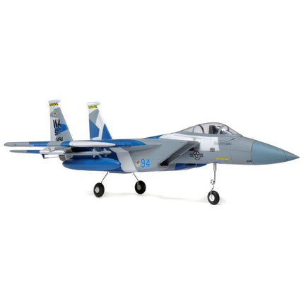 EFL97500, E-flite, F-15 Eagle 64mm EDF BNF Basic with AS3X and SAFE Select