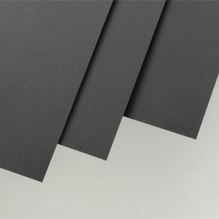EVERGREEN, EVG-9511, 6 x 12 x .010 Black Sheets (4)