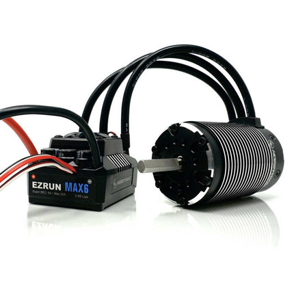 HWA38010801, Hobbywing EZRun MAX6 V3 Sensorless Brushless ESC & Motor Combo w/4985SL (1650kV)