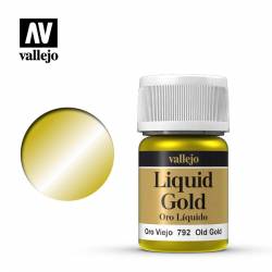 35ml Bottle Metallic Liquid Old Gold Model Color
