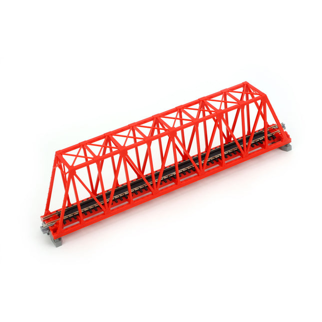 KAT20430, N 248mm 9-3/4" Truss Bridge, Red