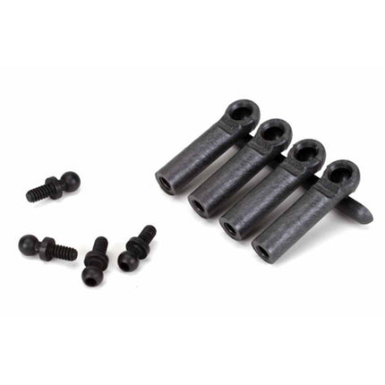 LOSA6025, Ball Studs & Ends, 4-40x.215"
