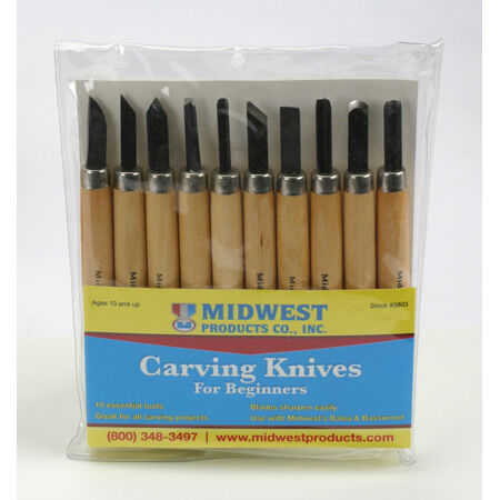 MID3803, Carving Knives, 10 pc. Set