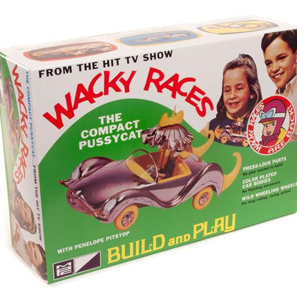MPC Wacky Races - Compact Pussycat 1:25 Scale Snap Model Kit (MPC934)