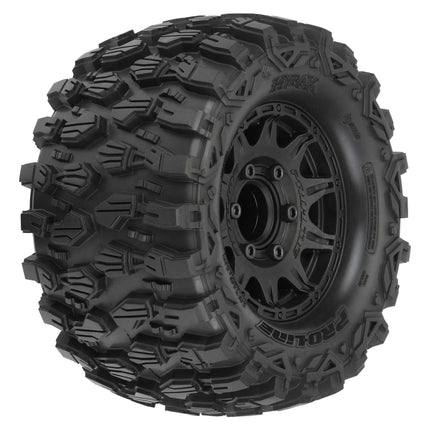 PRO1019010, Hyrax 2.8" Tires MTD Black 6x30 Stampede F/R