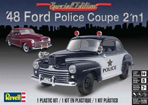1/25 1948 Ford Police Coupe (2 in 1)