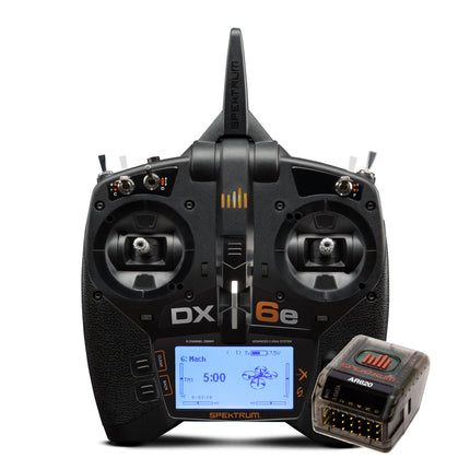 SPM6655, DX6e 6-Channel DSMX Transmitter with AR620