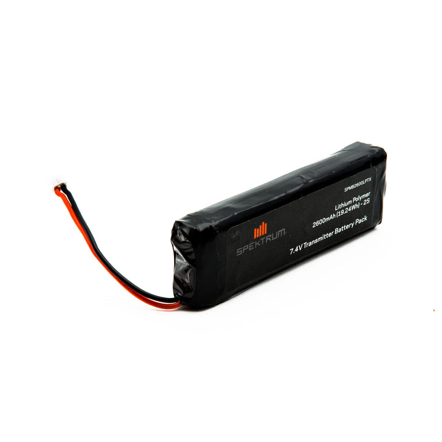 SPMB2600LPTX, 2600 mAh LiPo Transmitter Battery: DX18