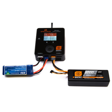 SPMX22003S30, Spektrum RC 3S Smart LiPo 30C Battery Pack w/IC3 Connector (11.1V/2200mAh)