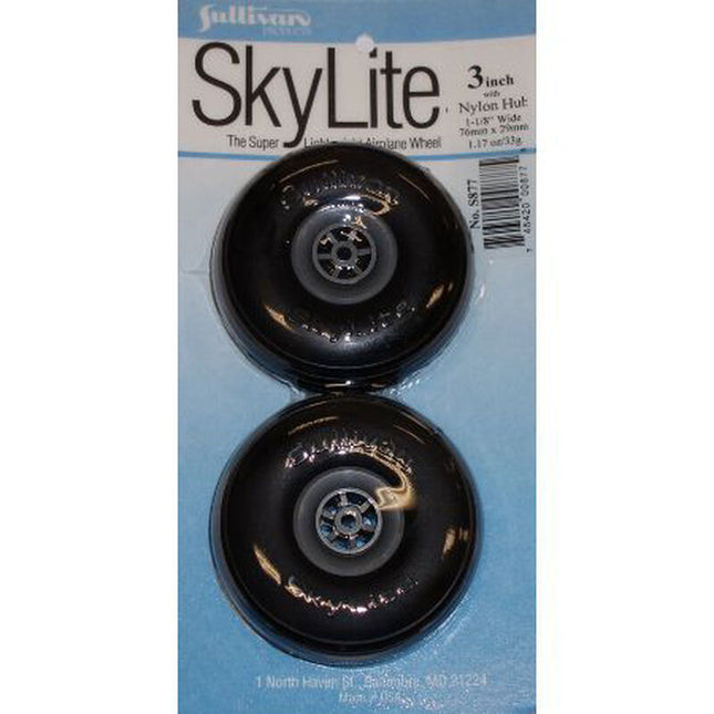 SUL877, Skylite Wheels w/Treads,3"