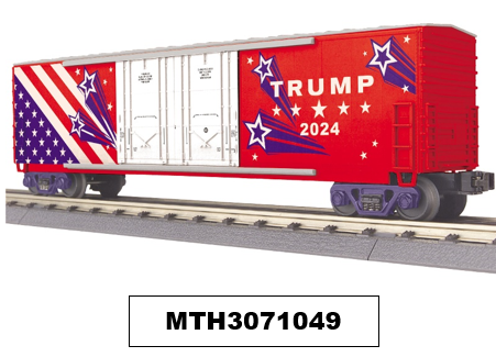 President Trump Double Door Boxcar #2024