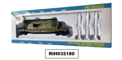 RIH032180, HO US ARMY MISSILE LAUNCH CAR (HO Scale)