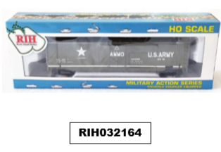 RIH032164, HO US ARMY EXPLODING CAR (HO Scale)